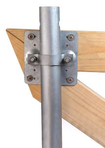 Diagonalkonsol för skruvpåle PRO och HELIX