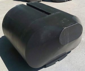 Bild på undersidan av akterponton w1200