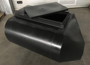 Bild på w1200 akterponton med lock