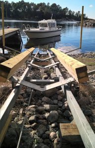 EasyBoatRoller båtslip vr3500 med förhöjd vagga