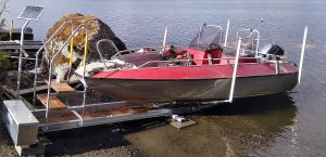 Easyboatroller båtslip vr700 med en Buster M