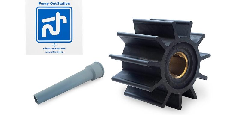 Bild på innehållet för lilla servicepaketet till sugtömningspump