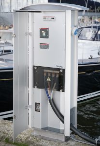 Bild på den exklusiva elstolpen Tallykey T8