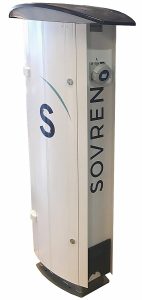 Bild på stripad elstolpe Tallykey T8