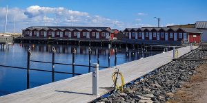 Bild på elstolpe Tallykey T4 i fiskeläger