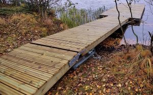 Bild på landfäste AP95 i verkligheten