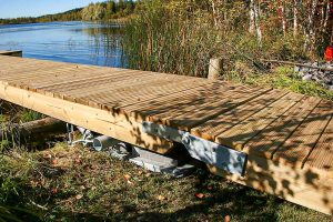 Närbild på landfäste AP95