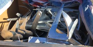 Bild på lager av bryggankare, Bruceankare