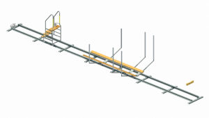 Autorobots båtslip Easyboatroller vr3500 i 3D