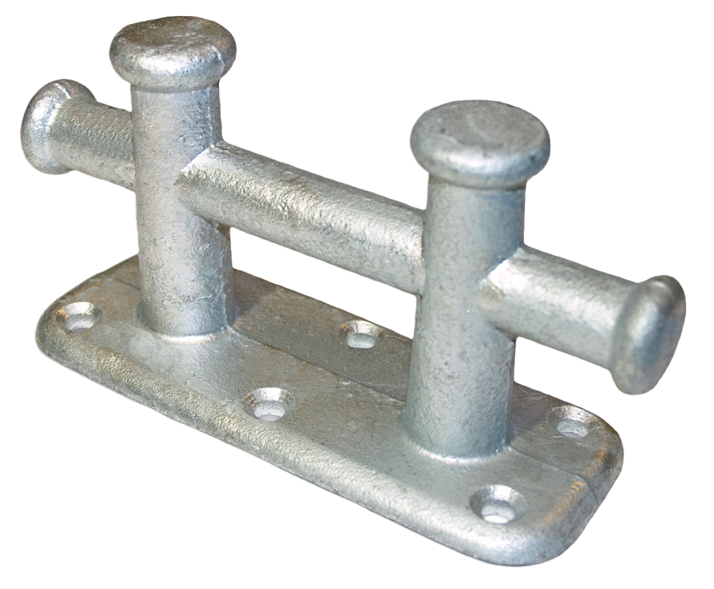 ASEKE™ dubbel knape varmgalvaniserad för bryggor och förtöjning