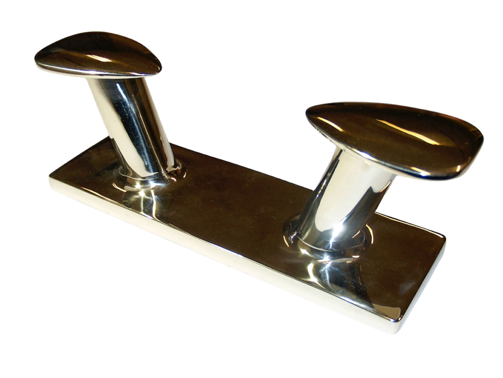 ASEKE™ dubbel knape i syrafast rostfritt stål för båtbryggor